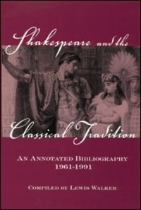 Front cover_Shakespeare And The Classical Tradition