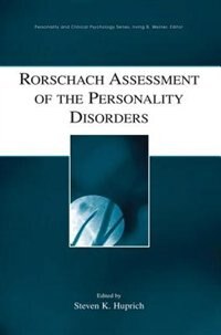 Front cover_Rorschach Assessment Of The Personality Disorders