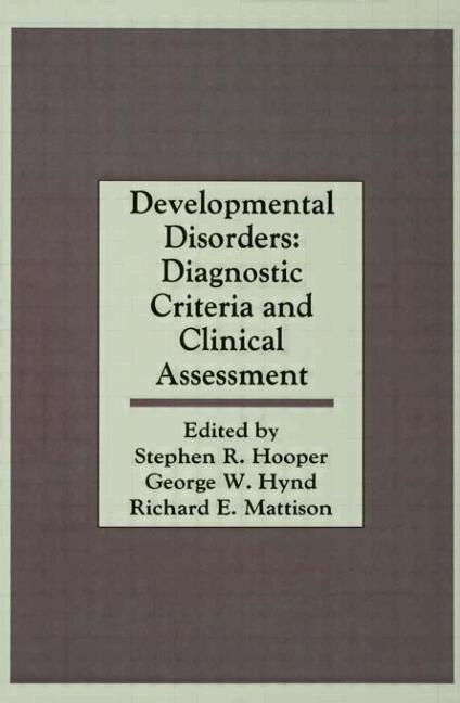 Couverture_Developmental Disorders