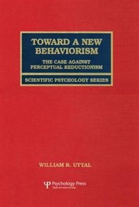 Front cover_Toward A New Behaviorism