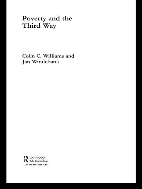 Front cover_Poverty And The Third Way