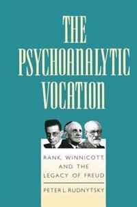 Couverture_The Psychoanalytic Vocation