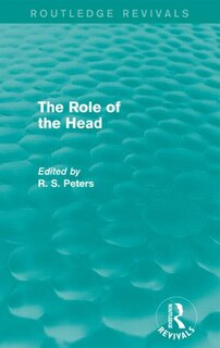 Couverture_Role of the Head (Rev) Rpd