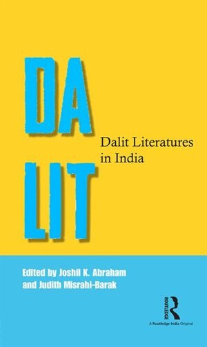 Front cover_Dalit Literatures In India