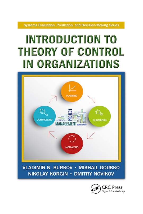 Front cover_Introduction To Theory Of Control In Organizations