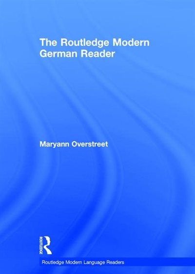 Front cover_Routledge Modern German Reader