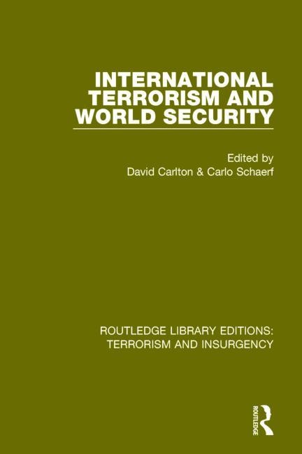 Couverture_International Terrorism and World Security