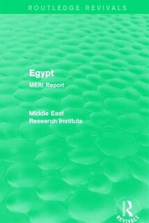 Front cover_Egypt (Routledge Revival)