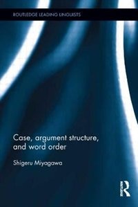 Couverture_Case, Argument Structure, And Word Order