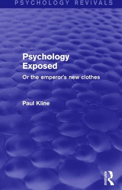 Front cover_Psychology Exposed (Psychology Revivals)