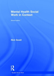 Front cover_Mental Health Social Work In Context
