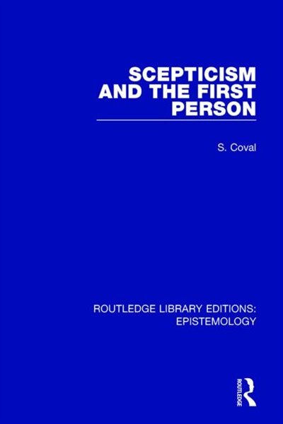 Front cover_Scepticism And The First Person