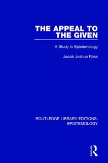 Front cover_The Appeal to the Given