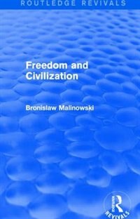 Front cover_Freedom and Civilization