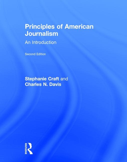 Front cover_Principles Of American Journalism