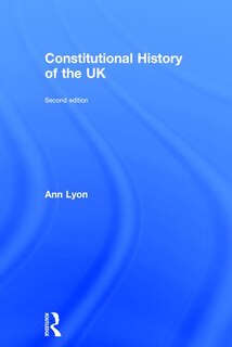 Couverture_Constitutional History Of The Uk