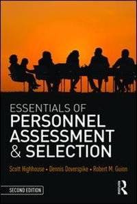 Couverture_Essentials Of Personnel Assessment And Selection