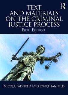 Front cover_Text And Materials On The Criminal Justice Process