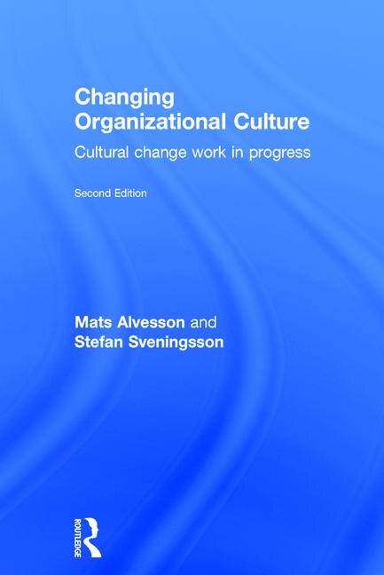 Front cover_Changing Organizational Culture