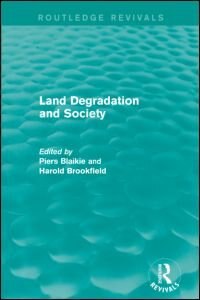 Front cover_Land Degradation And Society