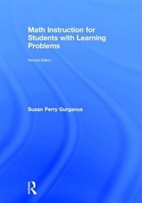 Couverture_Math Instruction For Students With Learning Problems