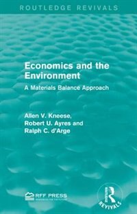 Front cover_Economics And The Environment