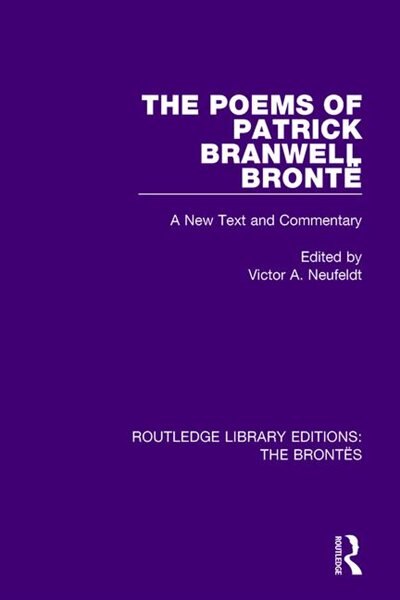 Front cover_The Poems Of Patrick Branwell Bronte