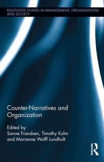 Front cover_Counter-narratives And Organization