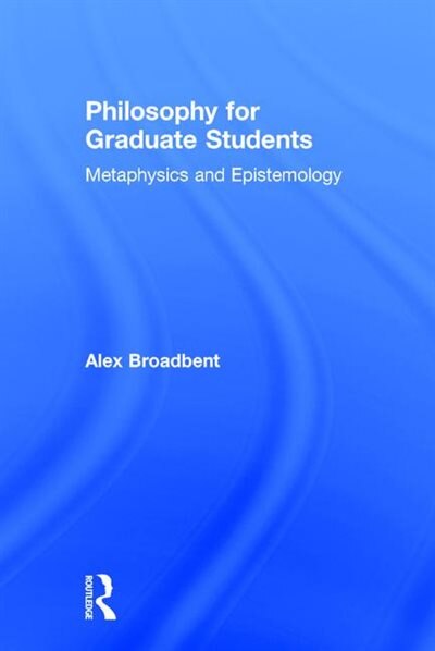 Couverture_Philosophy For Graduate Students