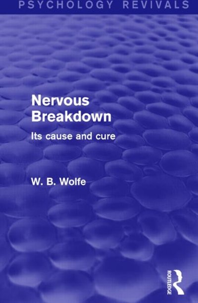 Couverture_Nervous Breakdown (Psychology Revivals)