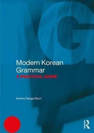 Front cover_Modern Korean Grammar