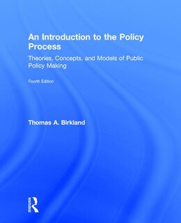 Couverture_An Introduction To The Policy Process