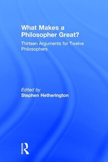 Front cover_What Makes A Philosopher Great?