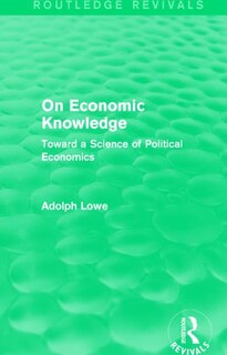 Front cover_On Economic Knowledge