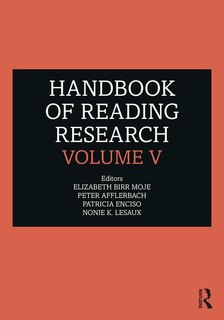 Couverture_Handbook Of Reading Research, Volume V