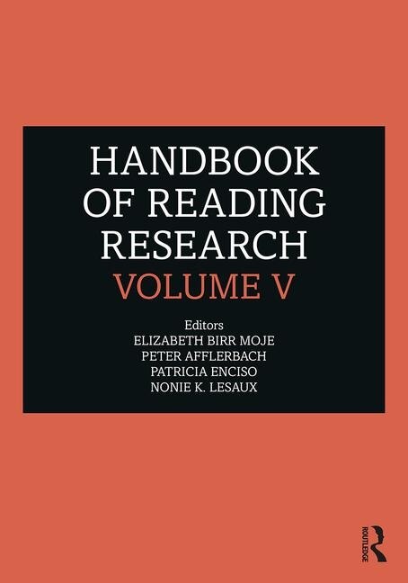 Couverture_Handbook Of Reading Research, Volume V