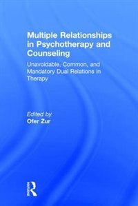 Couverture_Multiple Relationships In Psychotherapy And Counseling