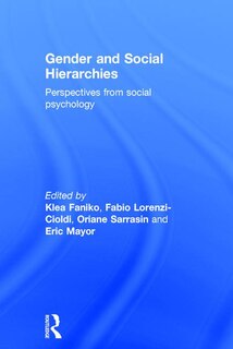 Front cover_Gender And Social Hierarchies
