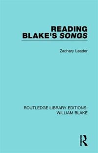 Couverture_Reading Blake's Songs