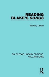 Front cover_Reading Blake's Songs