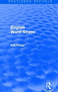 Couverture_English Word-stress
