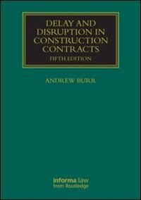 Couverture_Delay And Disruption In Construction Contracts