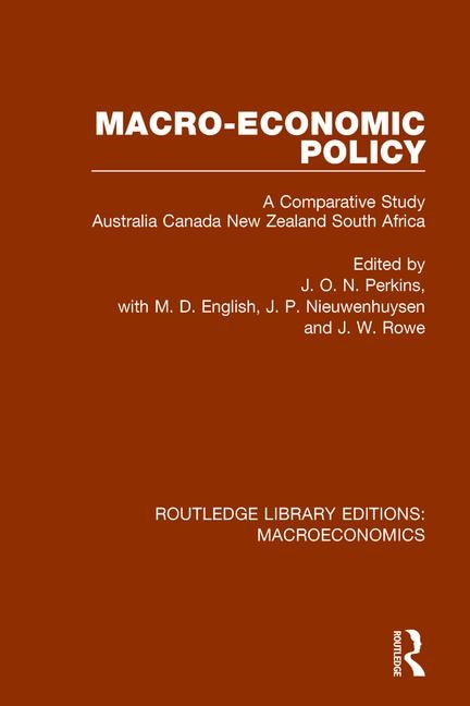 Front cover_Macro-economic Policy