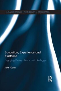 Couverture_Education, Experience And Existence