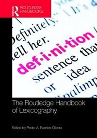 Front cover_The Routledge Handbook of Lexicography
