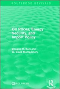 Oil Prices, Energy Security, And Import Policy