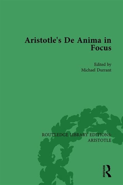 Couverture_Aristotle's De Anima In Focus