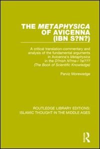 Couverture_The 'Metaphysica' of Avicenna (ibn SA nA
