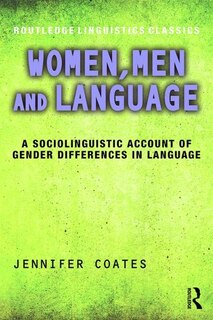 Front cover_Women, Men And Language