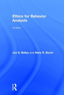 Front cover_Ethics for Behavior Analysts